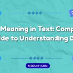 BTS Meaning in Text