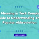 FR Meaning in Text