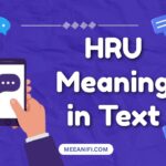 HRU Meaning in Text