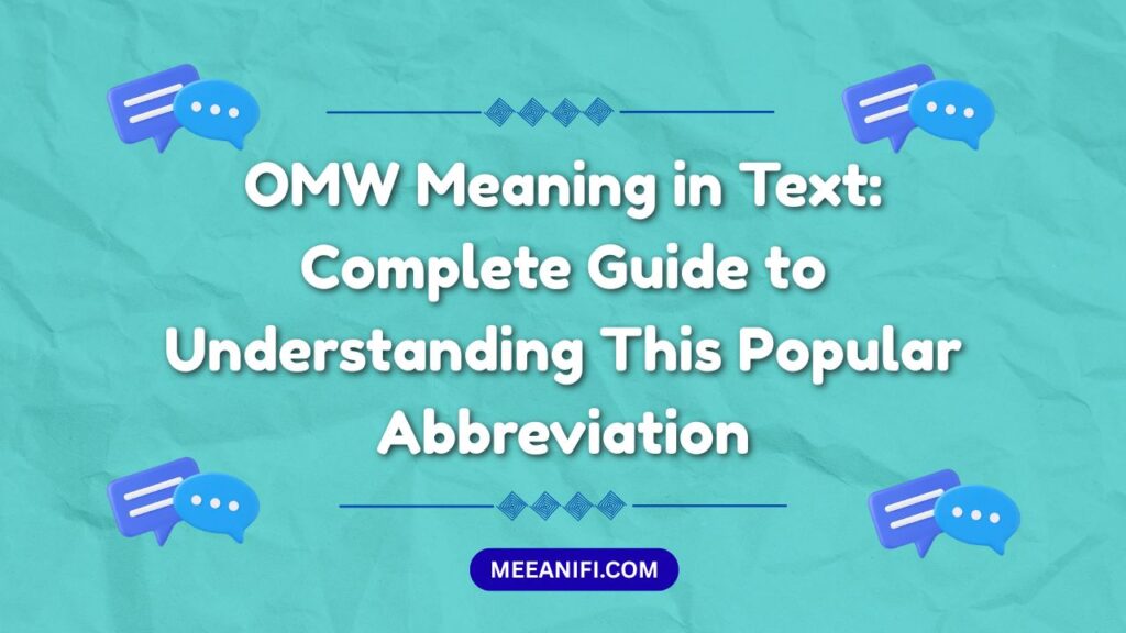 OMW Meaning in Text