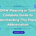 OMW Meaning in Text