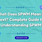SPWM Mean in Text