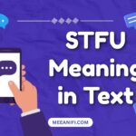 STFU Meaning in Text