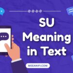 SU Meaning in Text