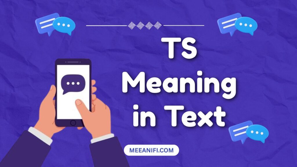 TS Meaning in Text