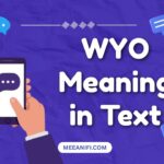 WYO Meaning in Text