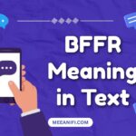 BFFR Meaning in Text