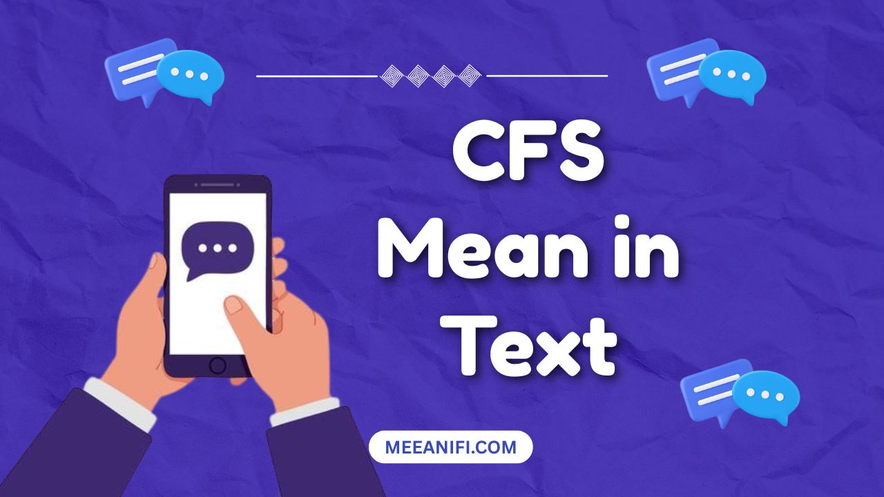 CFS Mean in Text