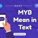MYB Mean in Text