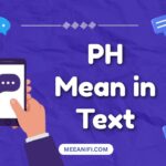 PH Mean in Text