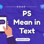 PS Mean in Text