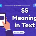 SS Meaning in Text