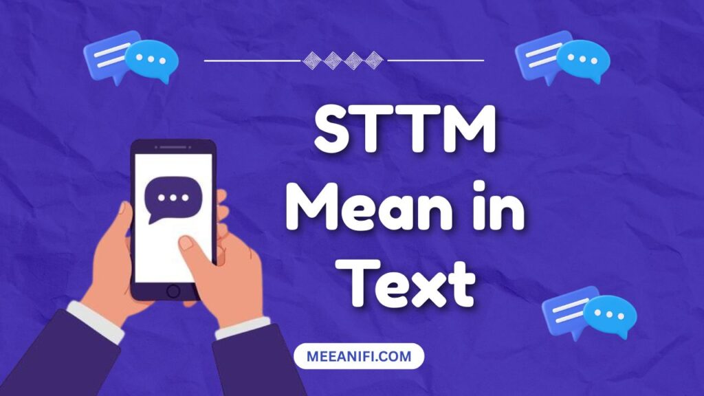 STTM Mean in Text