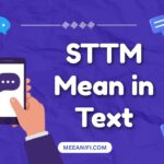 STTM Mean in Text