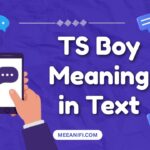 TS Boy Meaning in Text