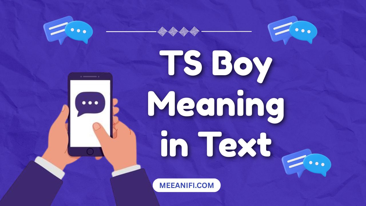 TS Boy Meaning in Text