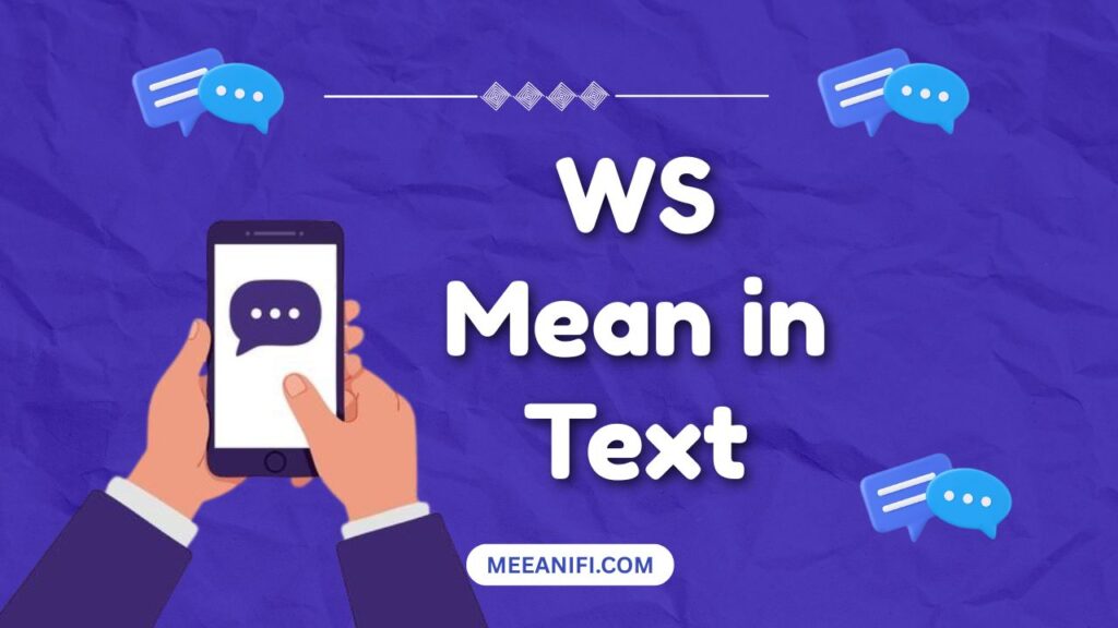 WS Mean in Text