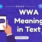 WWA Meaning in Text