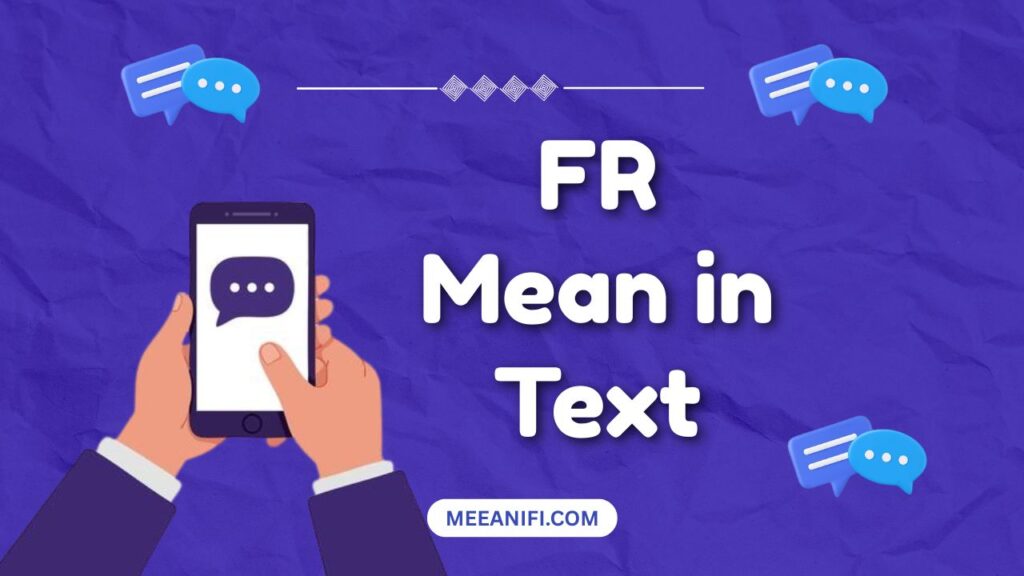 FR Mean in Text