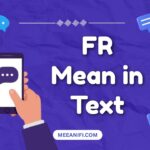 FR Mean in Text