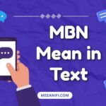 MBN Mean in Text