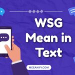 WSG Mean in Text