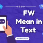 fw meaning in text